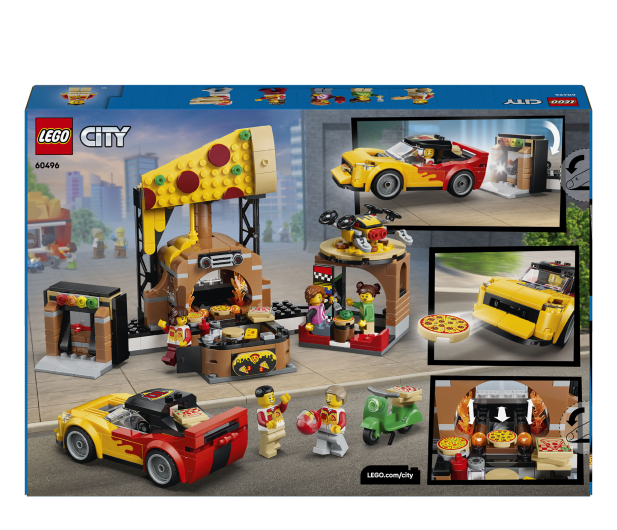 LEGO CITY 60496 Dostawa pizzy z pojazdami - 1529819 - zdjęcie 9